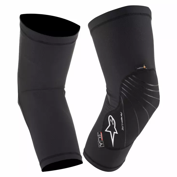 Alpinestars Knee Protector Paragon Lite Black, XL - Duell polkupyörien varaosat ja tarvikkeet - 25225 - 1