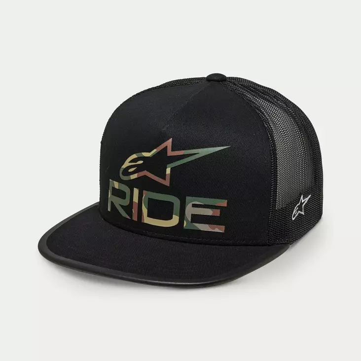 Alpinestars Ride 4.0 Trucker Camo Hat Black - Duell ajovarusteet - 35965 - 1