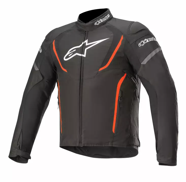 Alpinestars Takki T-Jaws v3 Vedenpitävä Musta/Pun Fluo 3XL - Duell ajovarusteet - 42775 - 1
