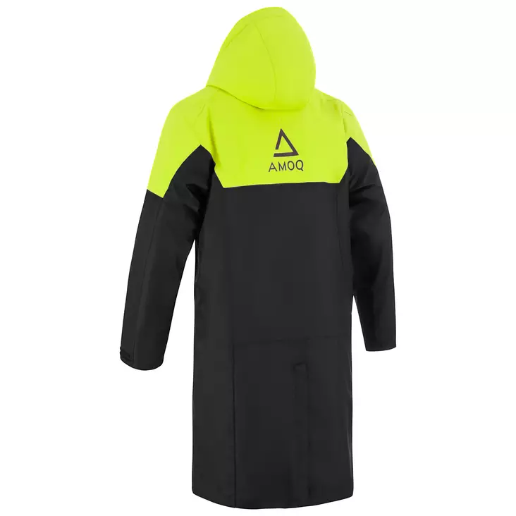 AMOQ Apex Racing Varikkotakki Musta/Hivis, 2XL - Duell ajovarusteet - 52595 - 1