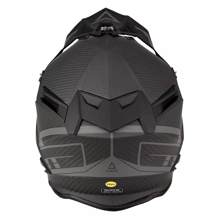 AMOQ Friction MIPS Carbon Kypärä Musta/Harmaa, 2XL - Duell ajovarusteet - 52285 - 1