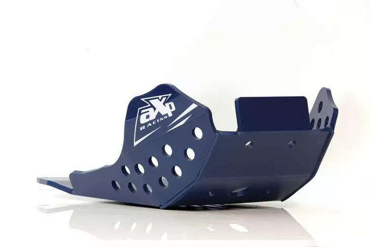 AXP Skid Plate PHD 6mm Blue Husqvarna FC450/FX450 23- / FE450/FE501 24- - Duell MP varaosat ja tarvikkeet - 86225 - 1