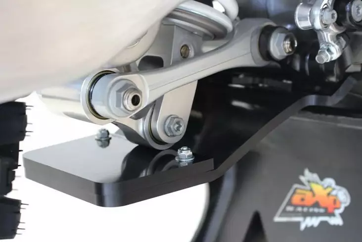 AXP Xtrem HDPE Skid Plate Black Gas-Gas MC250F/EX250F/EX350F 21-23 - Duell MP varaosat ja tarvikkeet - 86665 - 1