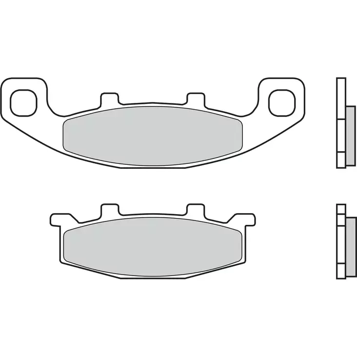 Brembo Jarrupalat Carbon-Ceramic - Duell MP varaosat ja tarvikkeet - 122095 - 1
