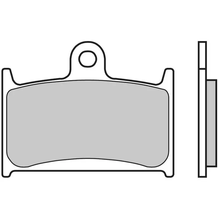 Brembo Jarrupalat Eteen Sintered Road - Duell MP varaosat ja tarvikkeet - 121335 - 1