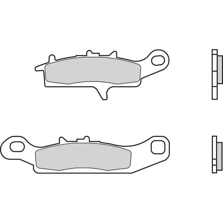 Brembo Jarrupalat Sintered Off-Road - Duell MP varaosat ja tarvikkeet - 121565 - 1