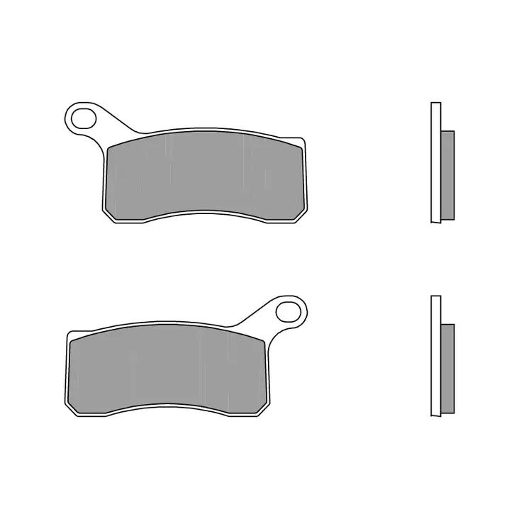 Brembo Jarrupalat Sintered Off-Road - Duell MP varaosat ja tarvikkeet - 122865 - 1