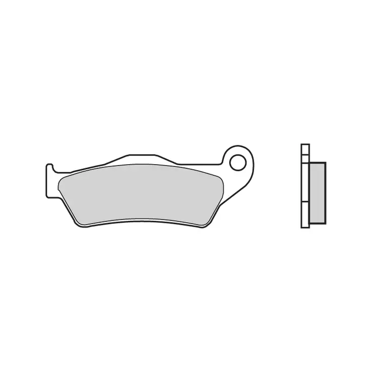 Brembo Jarrupalat Taakse Sintered Road - Duell MP varaosat ja tarvikkeet - 122215 - 1