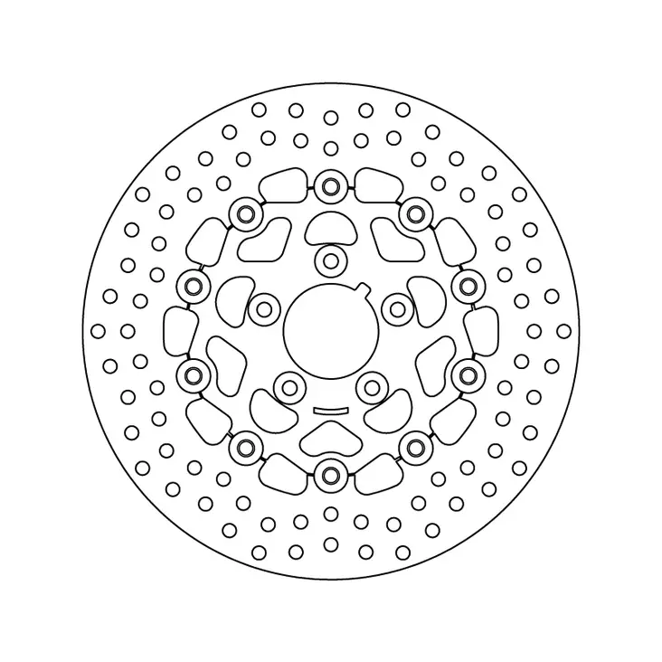 Brembo Serie Oro jarrulevy kelluva - Duell MP varaosat ja tarvikkeet - 121675 - 1