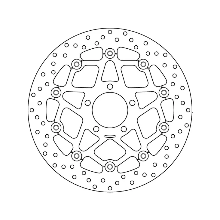 Brembo Serie Oro jarrulevy kelluva - Duell MP varaosat ja tarvikkeet - 121685 - 1