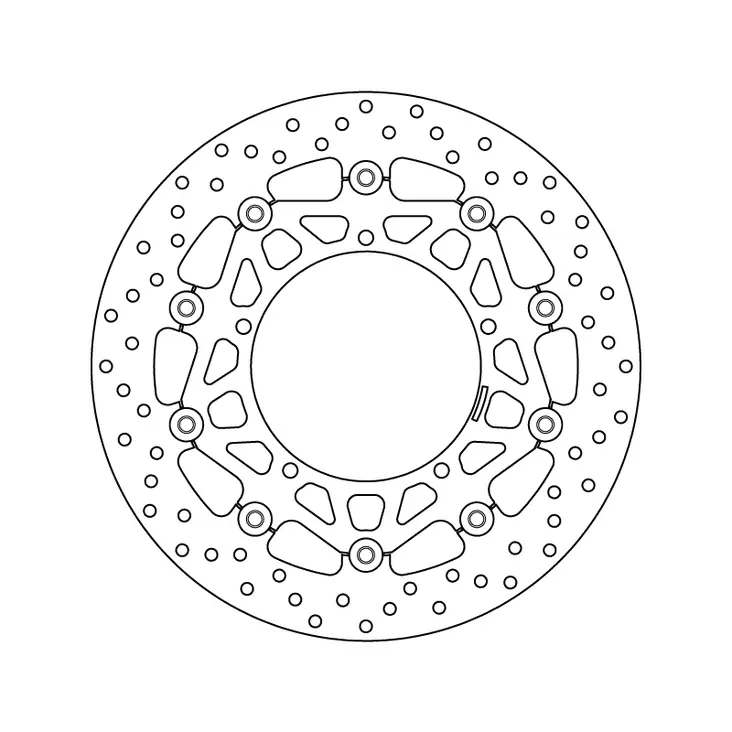 Brembo Serie Oro jarrulevy kelluva - Duell MP varaosat ja tarvikkeet - 121975 - 1