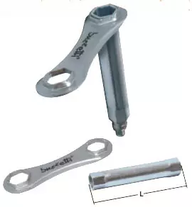 Buzzetti tulpanavain 16/18mm pit.140mm - Duell muut varaosat ja tarvikkeet - 21185 - 1