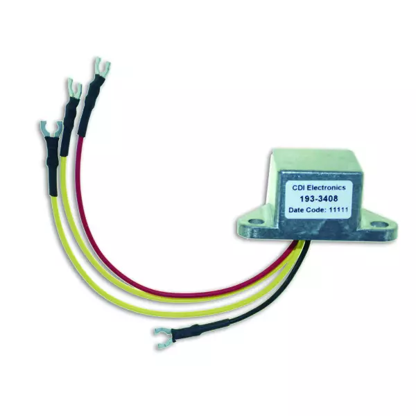Cdi Elec. Johnson Evinrude Rectifier/Regulator 3-Wire - Duell venetarvikkeet - 138055 - 1