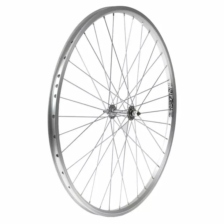 Etupyörä 26" 25-584 UNION 5/16". alumiini/hopea - Duell polkupyörien varaosat ja tarvikkeet - 58135 - 1