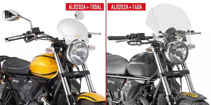 GIVI KIT AIRSTAR MOTOGUZZI V9 - Duell MP varaosat ja tarvikkeet - 100875 - 1