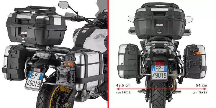 Givi Pannier Holder CF MOTO 700Mt Adv (2025) - Duell MP varaosat ja tarvikkeet - 102825 - 1