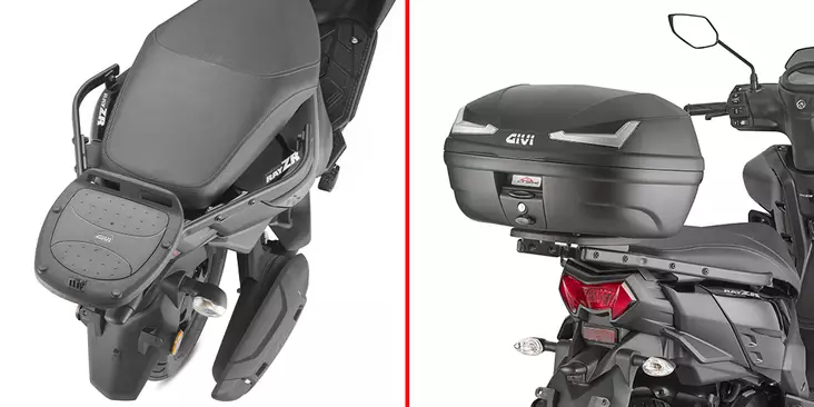 Givi Rear Rack Yamaha Cygnus Rayzr 125 (2024) - Duell MP varaosat ja tarvikkeet - 102235 - 1