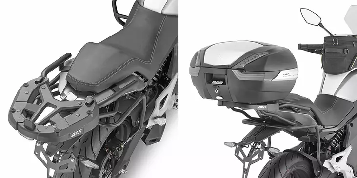 Givi Specific rear rack for MONOLOCK® or MONOKEY® top-case - Duell MP varaosat ja tarvikkeet - 103015 - 1