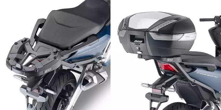 Givi Specific rear rack HONDA FORZA 750 (2021) - Duell MP varaosat ja tarvikkeet - 104565 - 1