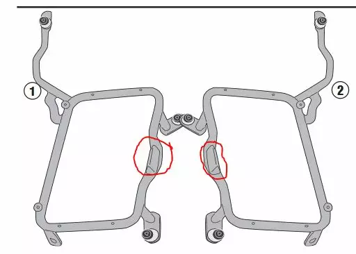 Givi support hook bag - Duell MP varaosat ja tarvikkeet - 101575 - 1