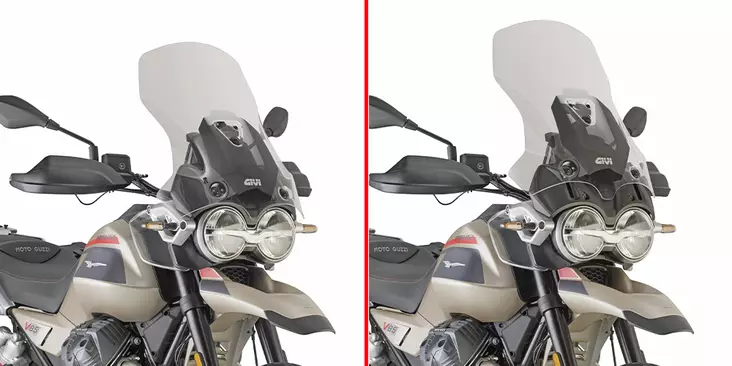 Givi Transp. Screen Moto Guzzi V85 Tt (2024) - Duell MP varaosat ja tarvikkeet - 101075 - 1