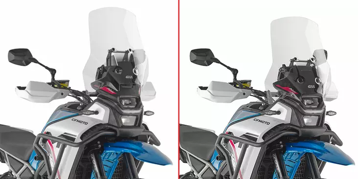 Givi Transparent Screen Cf Moto 450 Mt (24-25) - Duell MP varaosat ja tarvikkeet - 100695 - 1