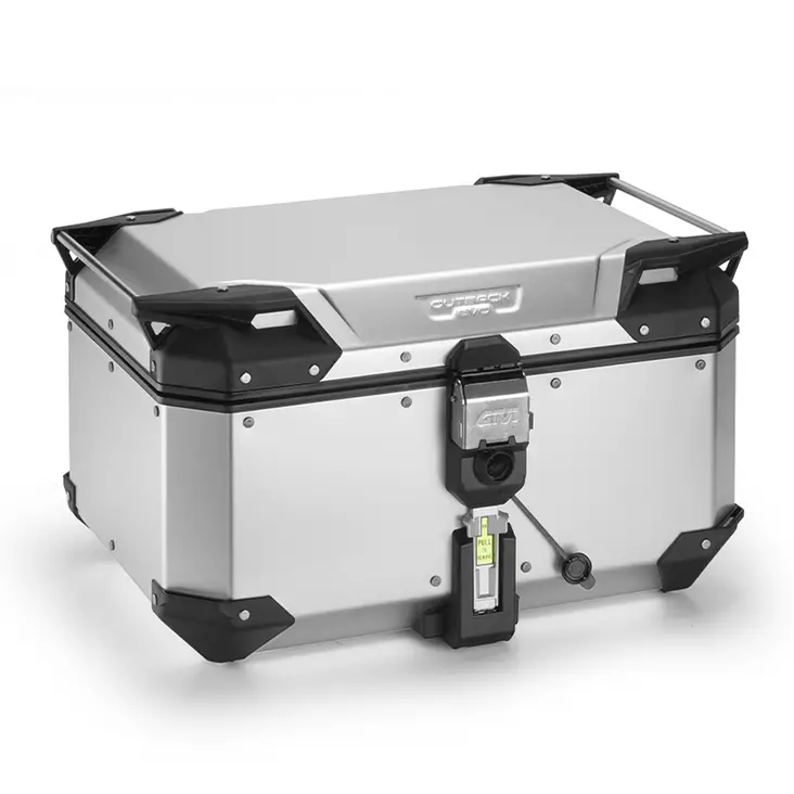 Givi Trekker Outback EVO Anodized Alu topcase Monokey 58ltr sold without lock - Duell MP varaosat ja tarvikkeet - 104535 - 1