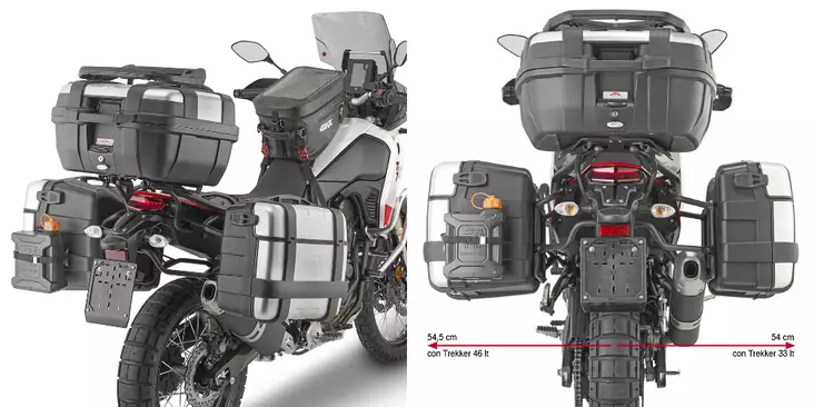 GIVI TUB.PANN.HOLDER YAMAHA TÈNÈRÈ - Duell MP varaosat ja tarvikkeet - 102765 - 1