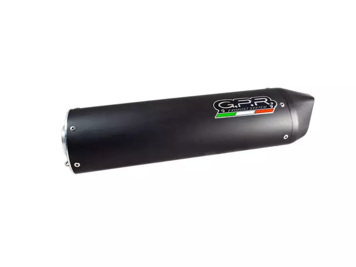 GPR Bmw R 1200 R-Lc 2015/16 EC-Approv. slip-on exhaust Furore Nero - Duell MP varaosat ja tarvikkeet - 111855 - 1