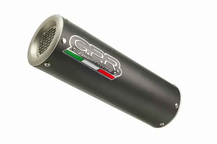 GPR Bmw R 1200 Rs Lc 2017/19 e4 EC-Approv. slip-on exhaust M3 Black Titanium - Duell MP varaosat ja tarvikkeet - 109215 - 1