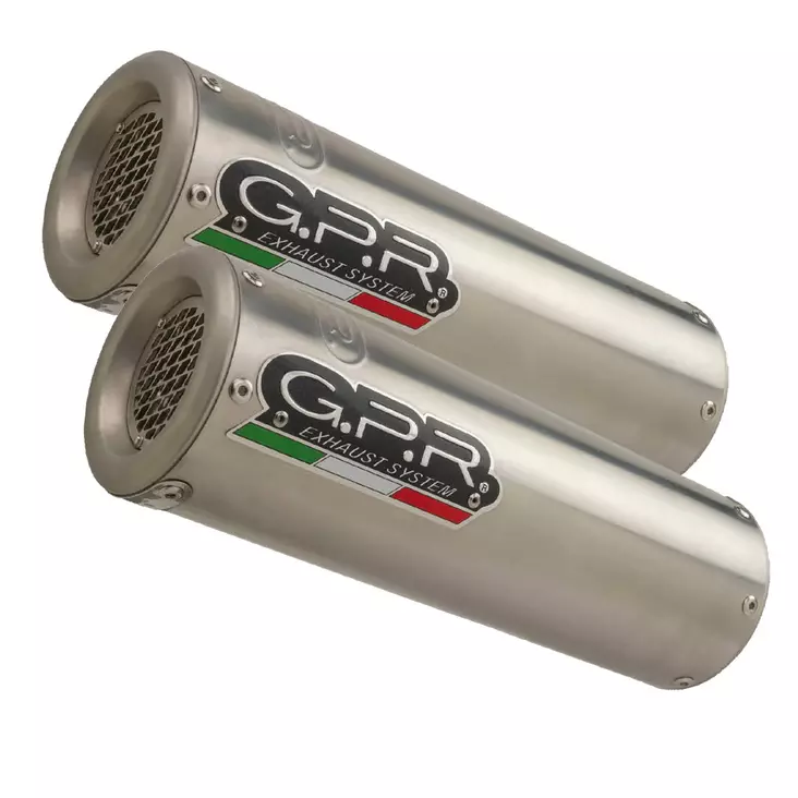 GPR Ducati 998 R-FE 2001/04 EC-Approv. silencer with mid-full line M3 Inox - Duell MP varaosat ja tarvikkeet - 110795 - 1