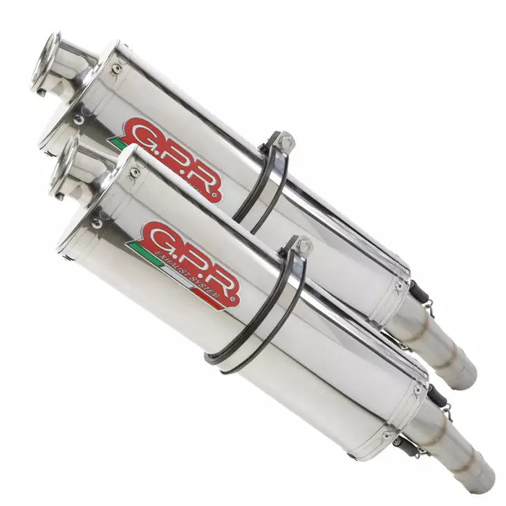 GPR Ducati Monster 400-600 Pair EC-Approv. slip-on exhaust Trioval - Duell MP varaosat ja tarvikkeet - 110765 - 1