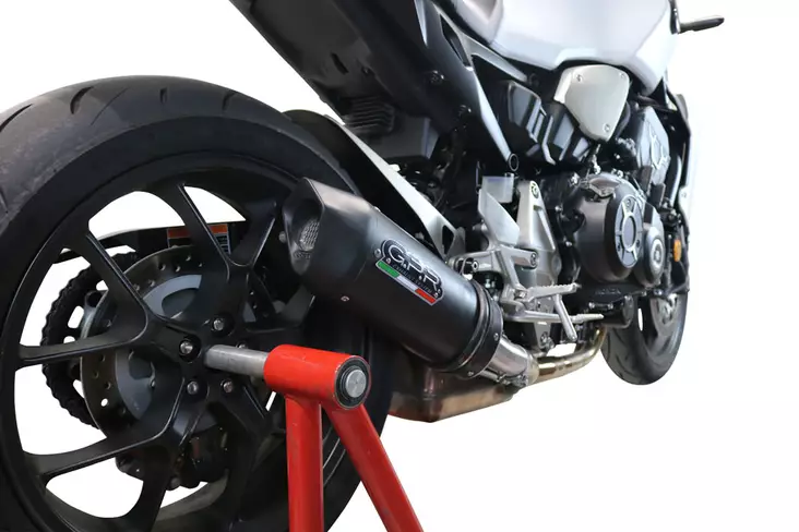 GPR Honda Cb 1000 R 2018-2020 e4 EC-Approv. slip-on exhaust Furore Evo4 Nero - Duell MP varaosat ja tarvikkeet - 109505 - 1
