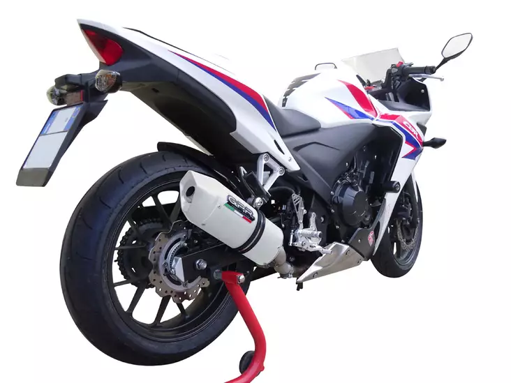 GPR Honda Cbr 500 R 2017/18 e4 EC-Approv. slip-on exhaust Albus Evo4 - Duell MP varaosat ja tarvikkeet - 109555 - 1