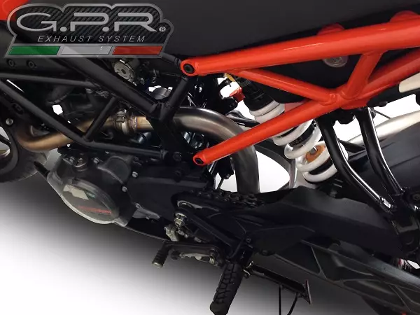 GPR Ktm Rc 125 2017/20 e4 Decat pipe manifold Decatalizzatore - Duell MP varaosat ja tarvikkeet - 106805 - 1