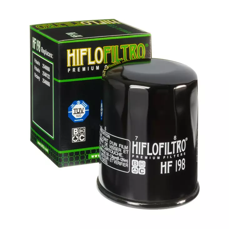 HiFlo öljynsuodatin HF198 - Duell MP varaosat ja tarvikkeet - 141165 - 1