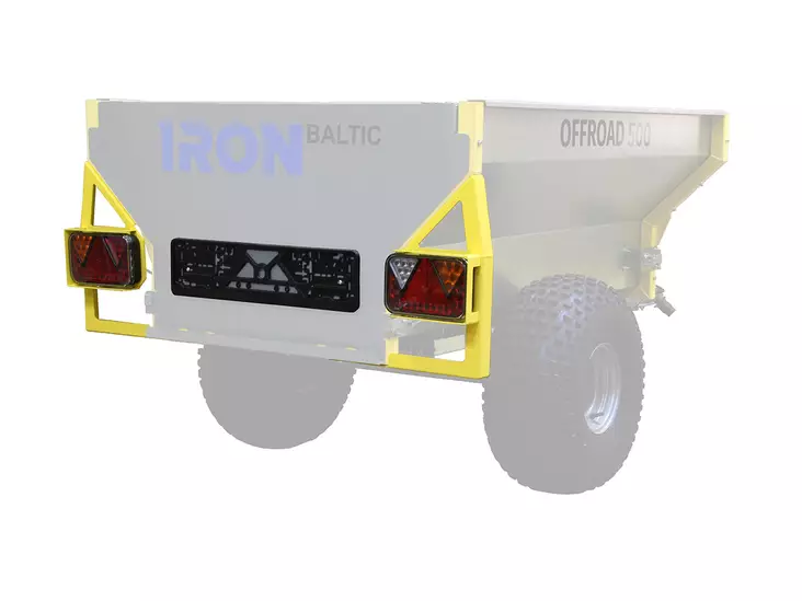 Iron Baltic Valosarja Offroad 500 -peräkärryyn - Mönkijän peräkärryjen varusteet - 355 - 1
