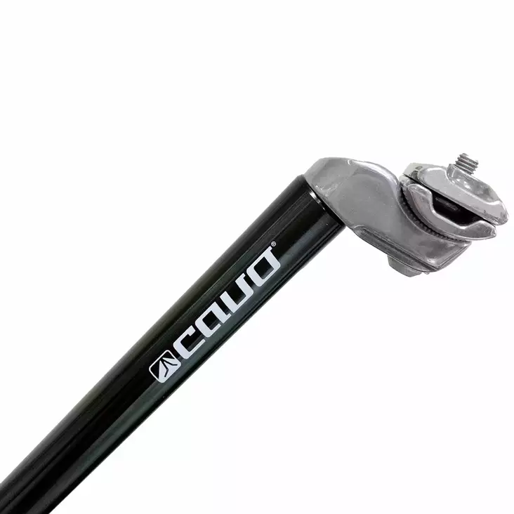 Istuinkannatin CAVO MTB 27.2x400 kisko alumiini musta - Duell polkupyörien varaosat ja tarvikkeet - 76905 - 1