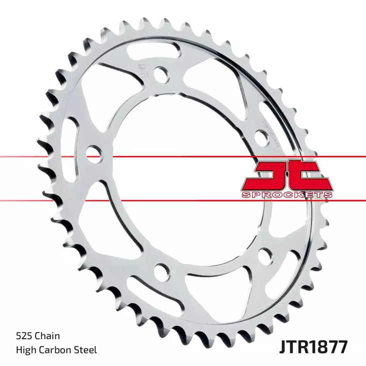JT Rear Sprocket JTR1877.47 - Duell MP varaosat ja tarvikkeet - 117585 - 1