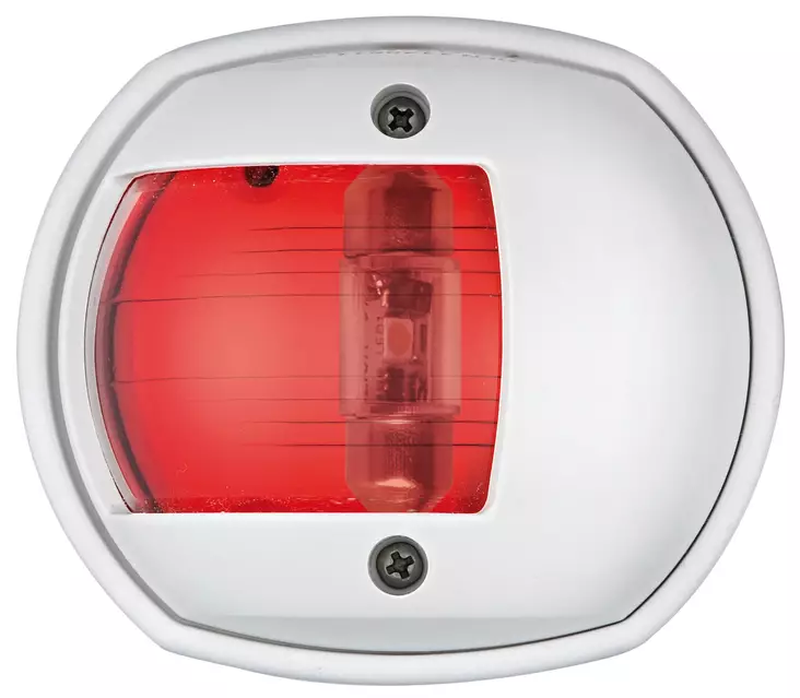 Kulkuvalo LED Compact 12 valkoinen - punainen - Duell venetarvikkeet - 7655 - 1