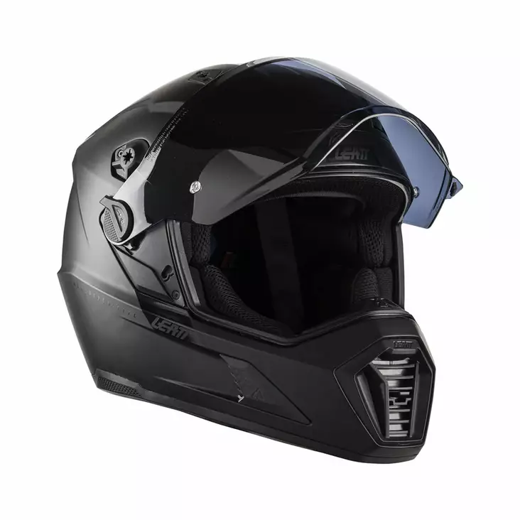 Leatt Kypärä + Ajolasit ADV 7.5 57-58cm M Musta - Duell ajovarusteet - 45225 - 1