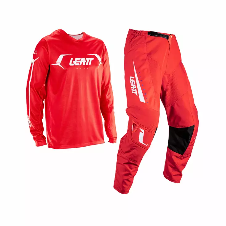 Leatt Ride Kit 3.5 Jr M/EU130/140cm Red V26 - Duell ajovarusteet - 44815 - 1