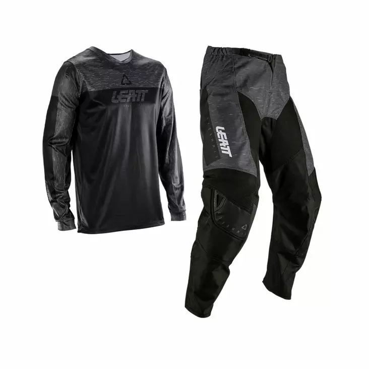 Leatt Ride Kit Moto 3.5 5XL/US44/EU62 Stealth Black/Grey V26 - Duell ajovarusteet - 44645 - 1