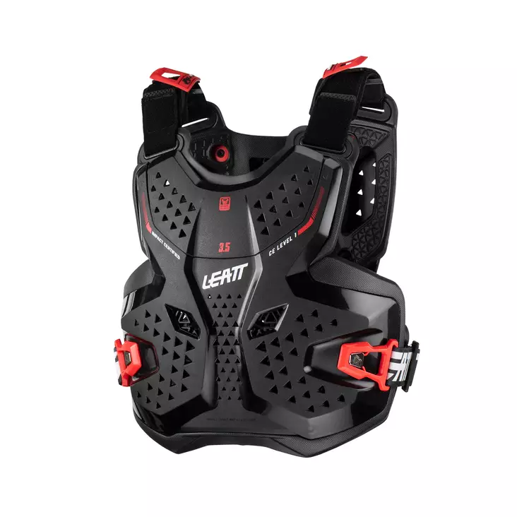 Leatt Suojaliivi 3.5 Nuorten Musta/Punainen L/XL 147-159 - Duell ajovarusteet - 44995 - 1