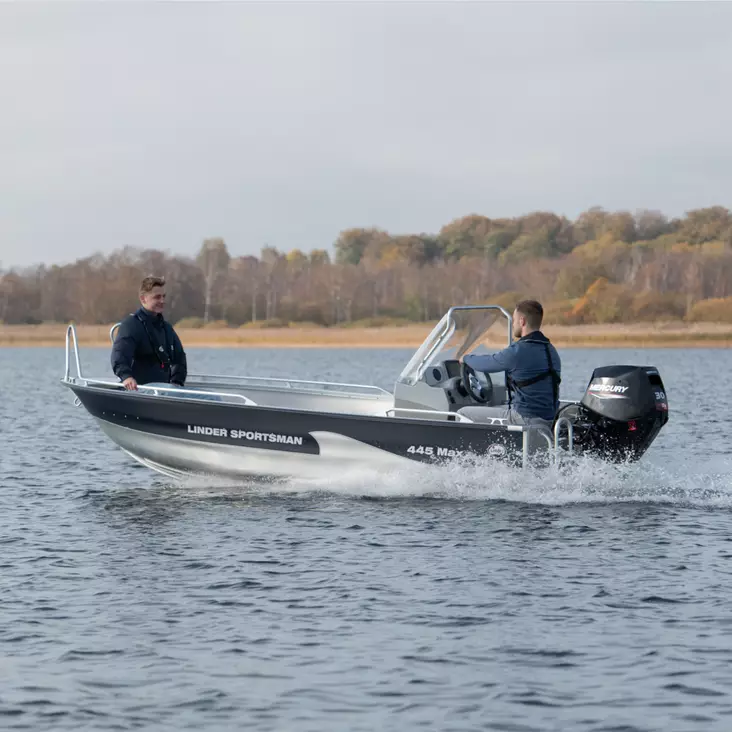 Linder Sportsman 445 Max -kampanjapaketti - Linder Alumiiniveneet - 725 - 1