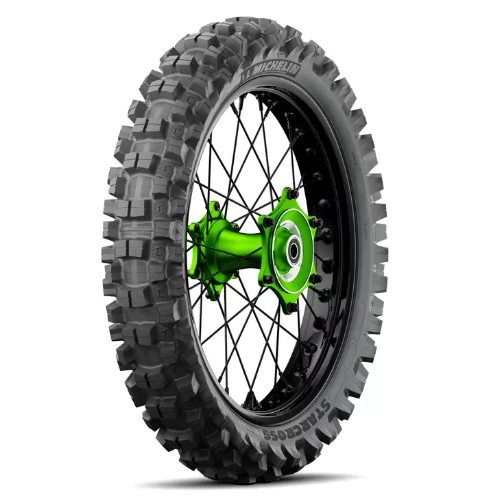 Michelin Starcross 5 Medium 90/100-14 M/C 49M TT Re - Duell renkaat - 120675 - 1