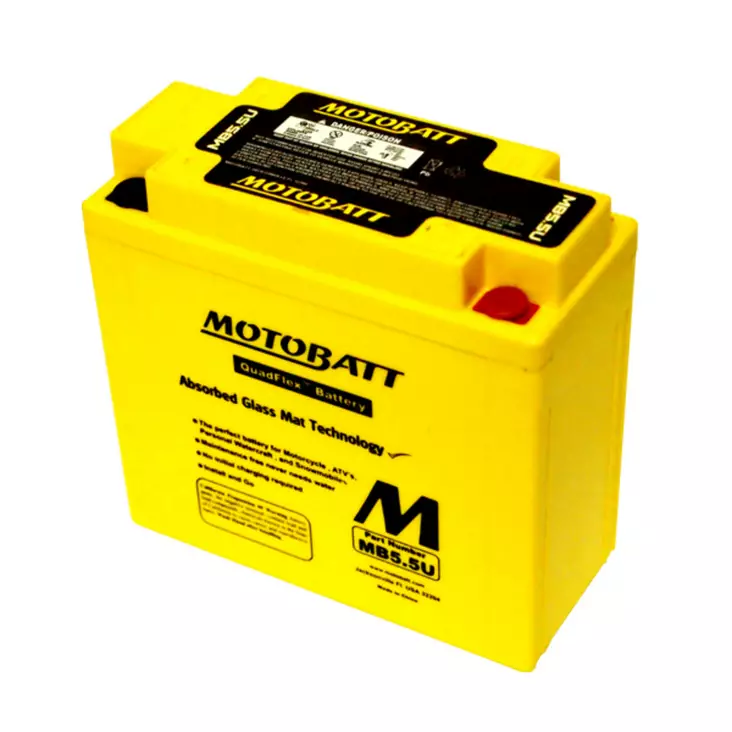 Motobatt MB5.5U akku - Duell muut varaosat ja tarvikkeet - 140255 - 1