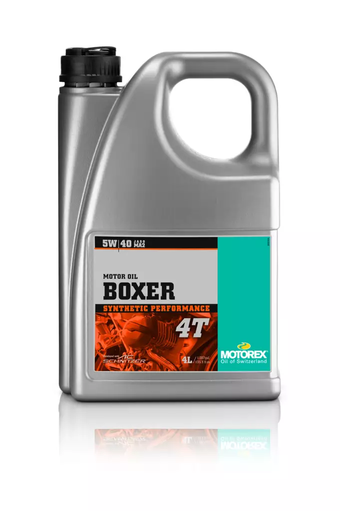 Motorex Boxer 4T 5W/40 4 ltr (4) - Duell öljyt ja muut nesteet - 62945 - 1