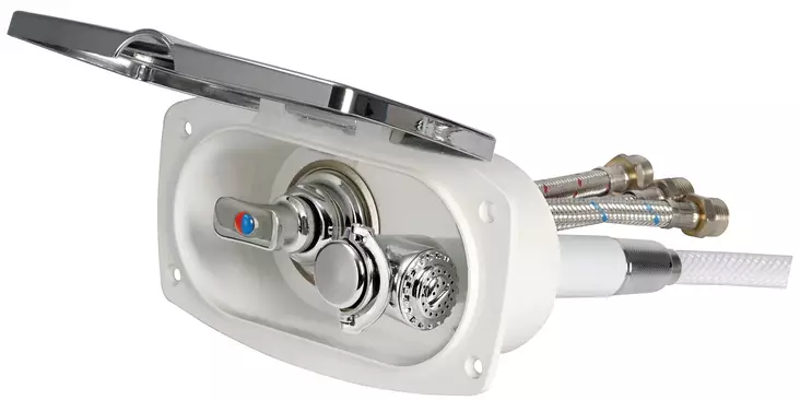 New Edge Suihkuboxi 2.5m kromi - Duell venetarvikkeet - 6555 - 1