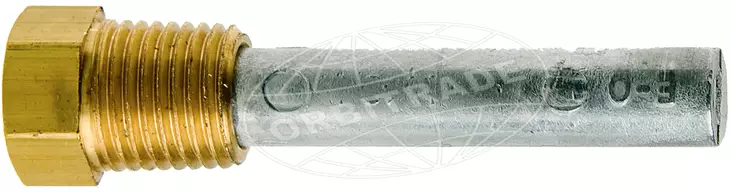 Orbitrade jäähdytysanodi 1/4 x 44mm - V6 V8 - Duell venetarvikkeet - 137245 - 1